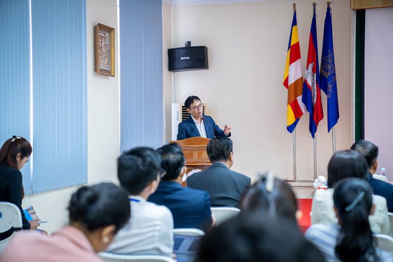 Home Exchange workshop with Cambodia Post on Small Package Exports Cambodia